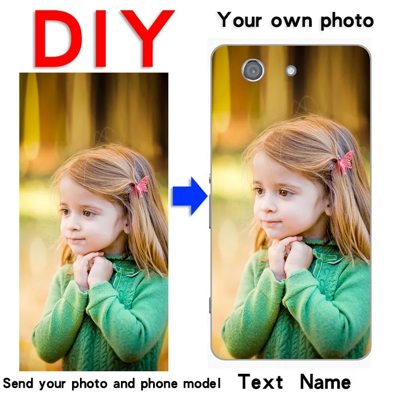 DIY Custom Design Phone Case For Sony Xperia M36H ZR Z1 Z2 Z3 Z4 Z5 COMPACT PREMIUM Soft silicone Print photo Back Cover |