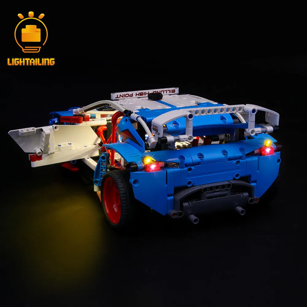 LIGHTAILING светодиодный светильник комплект для Technic Rally автомобильный светильник ing набор совместим с 42077(не включает модель