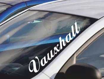 

For Vauxhall - 55cm x 10cm voiture autocollant Pare-Brise, 11 couleurs ASTRA CORSA