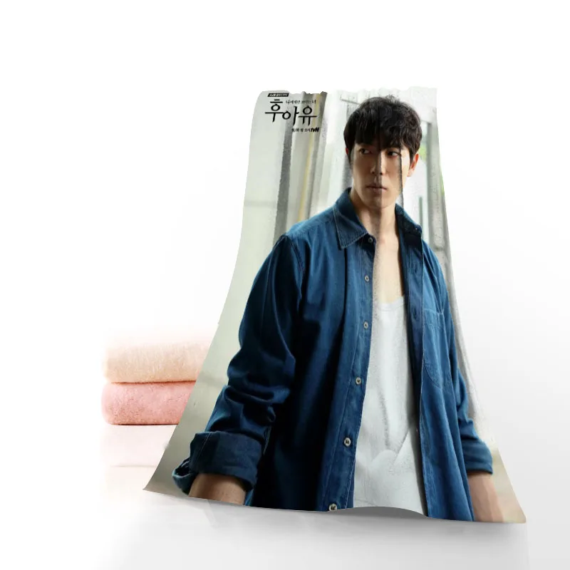 KIM JAE WOOK Towel Printed Cotton Face/Bath Towels Microfiber Fabric For Kids Men Women Shower Towels 70X140cm