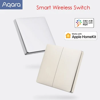 

AQara Smart Wireless Switch Remote Control Zigbee Connection Intelligent Linkage Home Light Switch work with Mijia APP