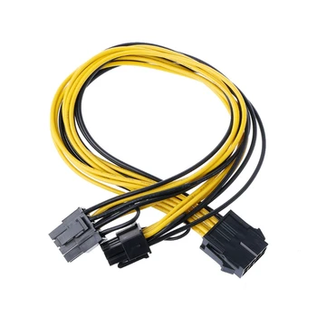 

PCI-E 8Pin Female To Dual 8Pin(6+2) Male Graphics Video Card Power Supply Cable