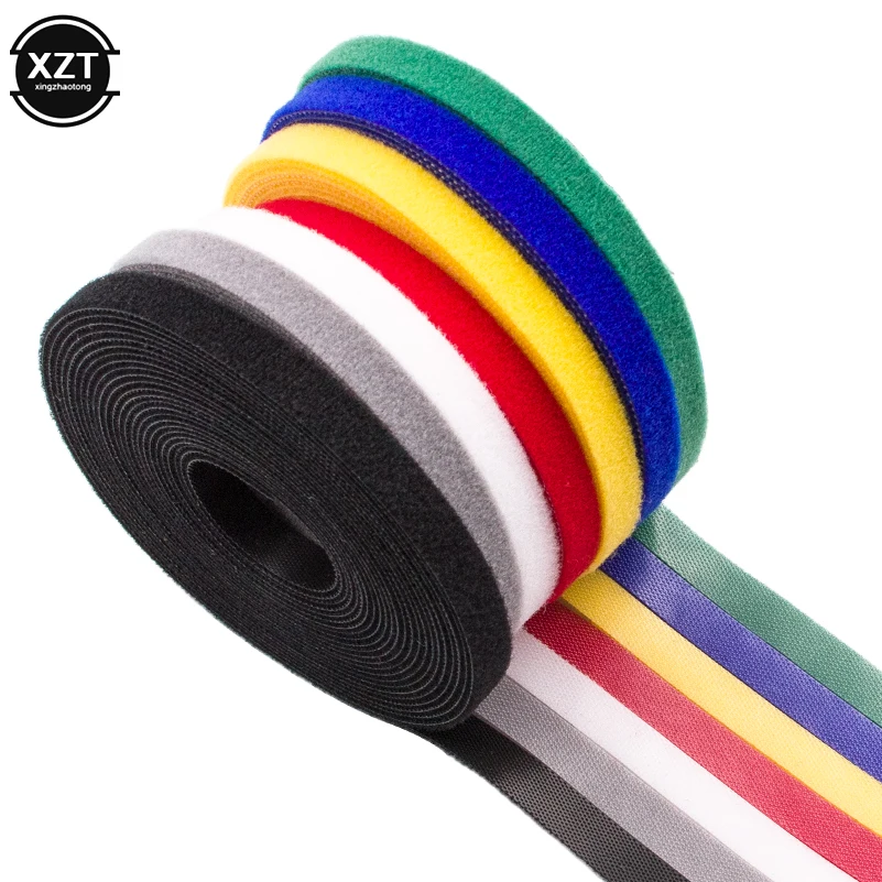 5 м Нейлоновый Кабельный Организатор намотки проволоки Клип держатель для