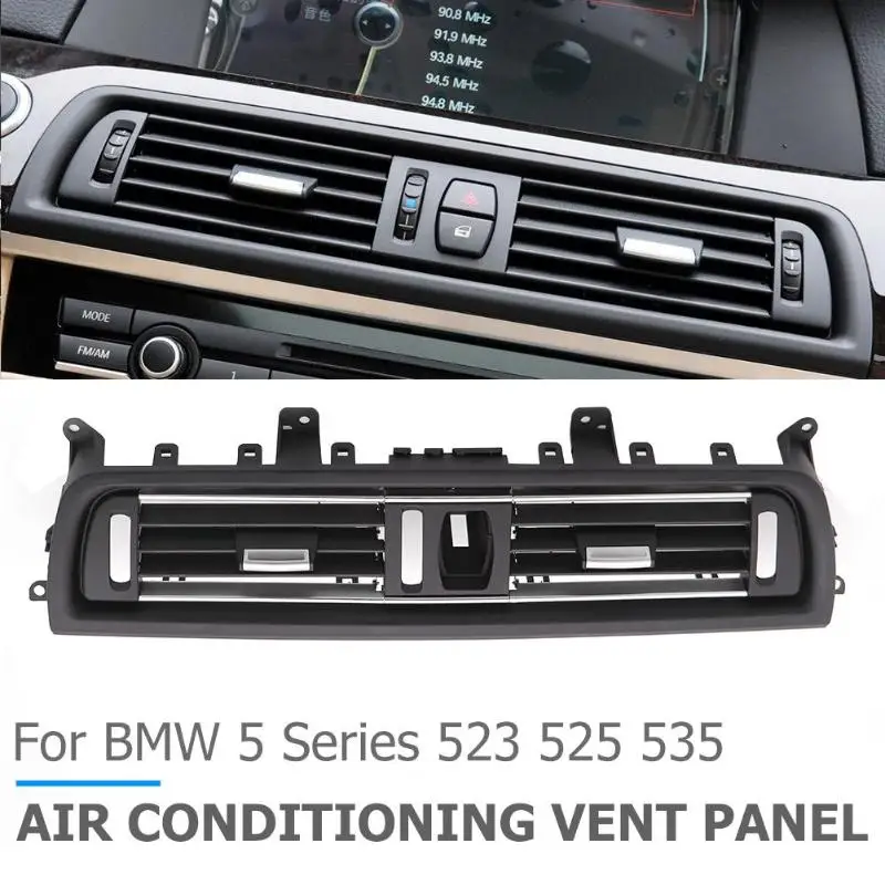 Front Center Air Outlet Vent Dash Panel Grille Cover for BMW 5 Series F10 523