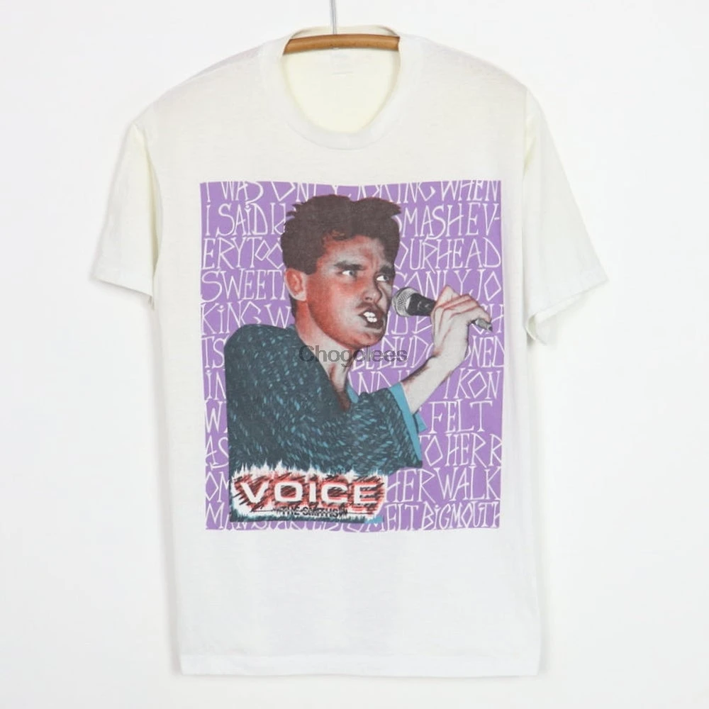 vintage 1980s The Smiths Voice Big Mouth Shirt |