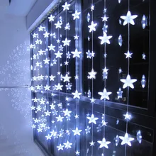 Thrisdar 3,5 м 252 светодиодный s Полный Небесный звездный занавес Icice светодиодный свет шнура 8 режимов Романтическая звезда окно Свадебная вечеринка Рождественская гирлянда
