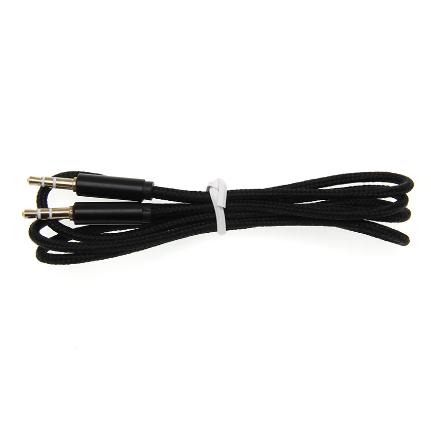 Aux Cable Jack 3 5mm Audio Male To Male Cable 3 5 Mm Jack Audio Cable for Xiaomi Car Speaker Headphone MP3 4 AUX Cord 300pcs lot