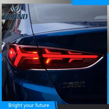 

LED Sequential Tail Lights for Hyundai Sonata 7th Gen Tail Lamp 2017 2018 2019 Rear Light Brake Assembly