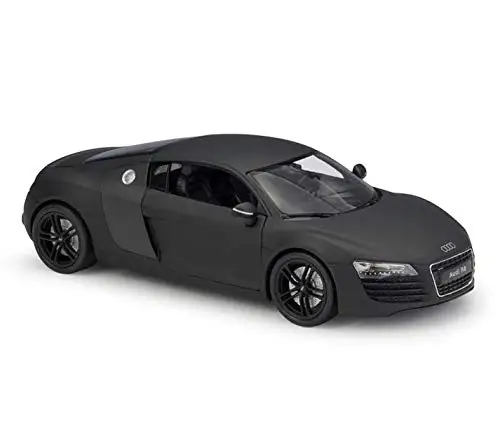 Welly 1:24 Audi R8 матовая черная литая модель автомобиля новинка в коробке | Игрушки и