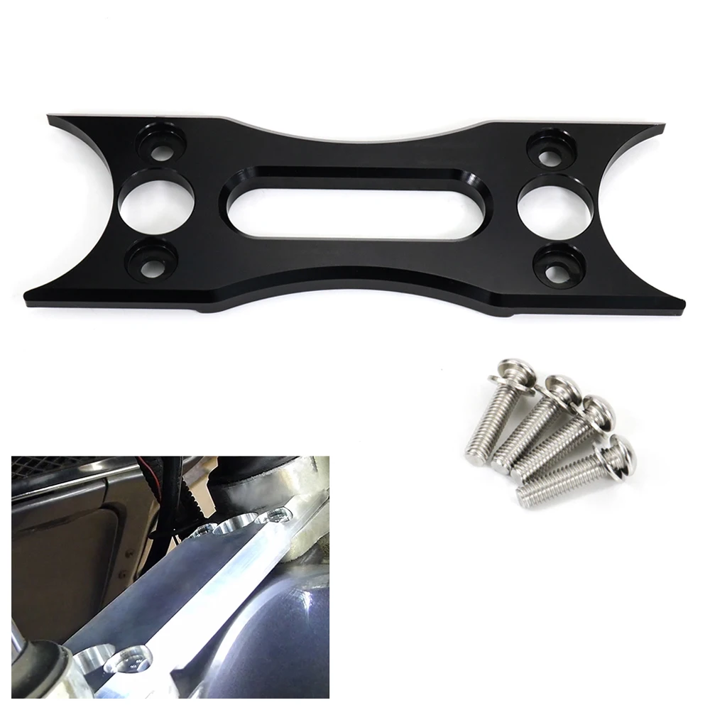 Стабилизатор вилки Подходит для HONDA Goldwing 1500 1987-2000 GL1500 1987-2000 мотоциклетная передняя вилка Скоба CNC алюминиевый кронштейн Стабилизатор вилки Подходит для HONDA Goldwing 1500 1987-2000 GL1500 1987-2000 мотоциклетная передняя вилка Скоба CNC алюминиевый кронштейн