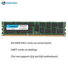 DDR3 4 ГБ 8 ГБ 16 ГБ 32 ГБ REG-ECC Серверная память 1333 1600 1866 МГц DDR 3 радиатор dimm REG ram поддерживает материнскую плату X58 X79
