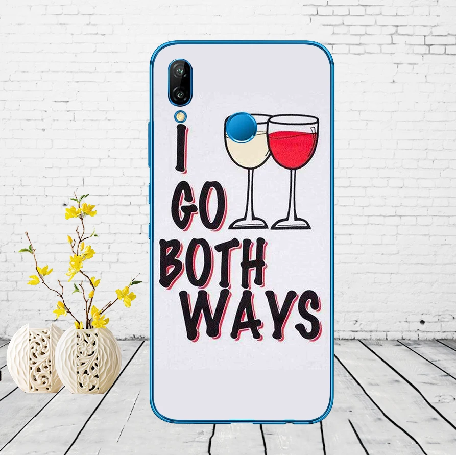 128DD keep calm and drink a bear винный узор, резиновый чехол для Huawei P9 P10 P20 P30 Lite mate 10 20 PRO lite p smart чехол