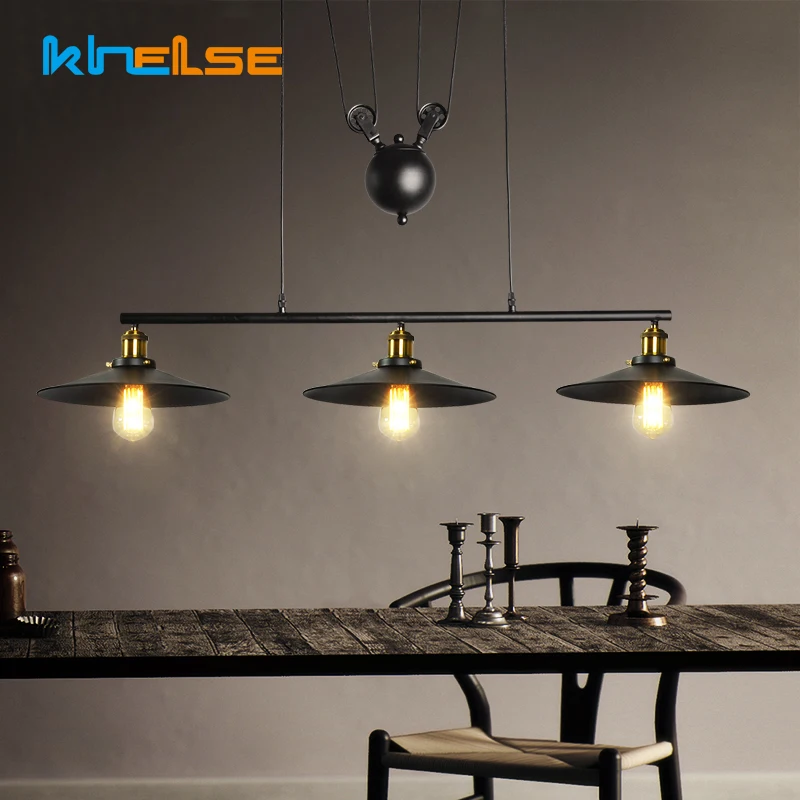 

Retro Loft LED Chandelier Industrial 85-265V Micky Mouse Pendant Lamp Vintage Restaurant Bar Club Office Cafe Droplight E27 Bul