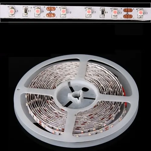 5 м 3528 SMD 300 Розовый Светодиодный гибкие полосы светильник Авто домашний бар