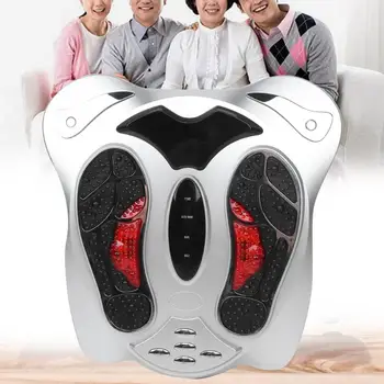 

Silver Electric Foot Massager Infrared Heating Deep Kneading Foot Massage Machine Body Relaxation Therapy Health Care a