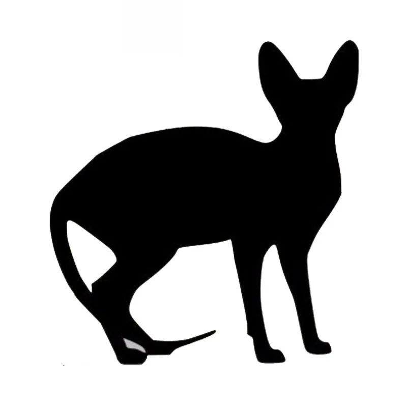 Автомобильные наклейки Сфинкс Кошка украшение для стекла автомобиля Забавные