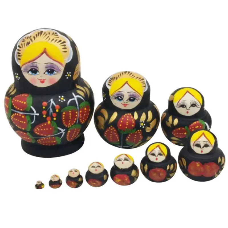 Новое поступление, русские Matryoshka матрешки, игрушки для рукоделия, подарок на день рождения, русские традиционные особенности, этнические стильные куклы, Новинка
