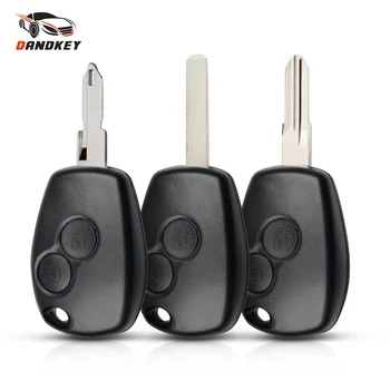 

Dandkey 20pcs Car Key Shell Case 2 Buttons For Renault Megan Modus Clio Modus Kangoo Logan Sandero Duster For Nissan Almera