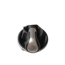 Ручка переключения рулевого механизма автомобиля серебряная крышка для Skoda Fabia II 2007 2008 2009 2010 2011 2012 Аксессуары для стайлинга автомобилей