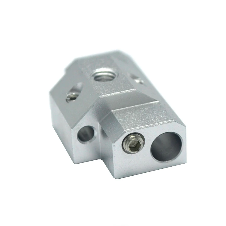 GIULY E3D Cyclops+ Aluminum 3D Printer Heater Block For 2 in 1 out Hot end