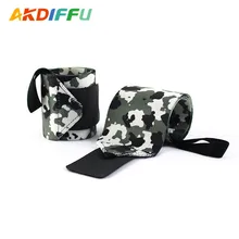 Спортивного назначения Лидер продаж нейлон Давление камуфляж скручивание Напульсники Тяжелая атлетика Баскетбол усилитель в полоску защита для запястья