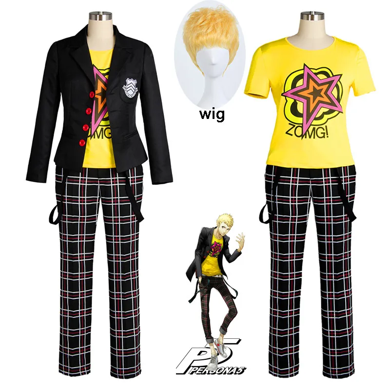 Ryuji-Sakamoto-Cosplay-Persona-5-Sakamoto-Ryoji-Cosplay-Costume-Outfit-Attire-School-Uniform-Halloween-Carnival-Costumes_副本