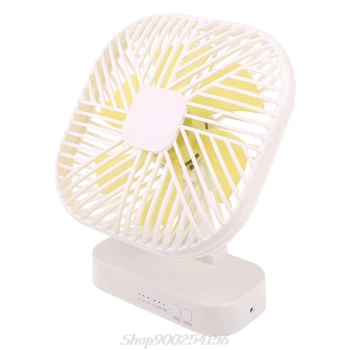 

Magnetic Mini Fan USB or 4x AA Battery Powered Desk Fan with 3 Speed Timing Function Personal Fans for Camping Office Au19 20