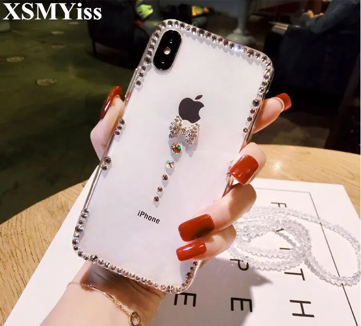 Для HuaweiP9 P10 P20 P30 PLUS LiTE Mate10 20 30 Pro Lite Роскошный милый галстук-бабочка со стразами