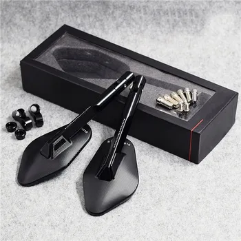 

Universal Motorcycle Rearview Mirror CNC Side Mirrors For SUZUKI gsx-s1000 bandit 650s gsr 250f For HONDA vfr 1200x dct etc.