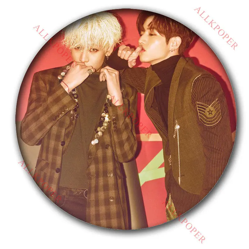 Kpop GOT7 футляр для переноски нагрудная булавка Джексон Bambam брошь JB JR Марк Youngjae