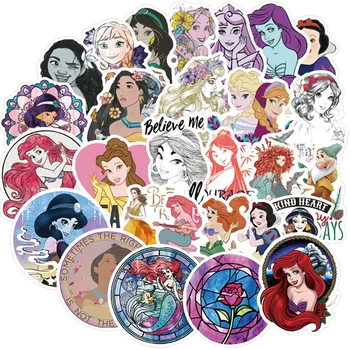

100 pcs Cute Princess Stickers Anime Beautiful Girl Decals Sticker to DIY Laptop Suitcase Guitar Fridge Bicycle Motorcycle Car