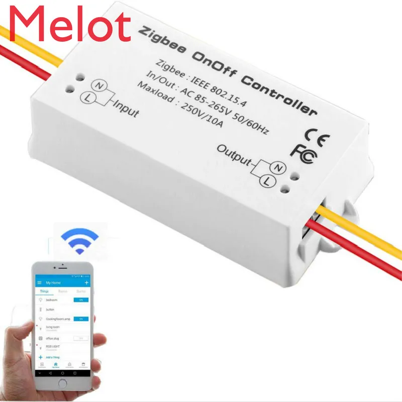 

SQR Smart Relay Controller/Zigbee Smart Relay Switch/Relay Module Work with Amazon Alexa Google Home and IFTTT