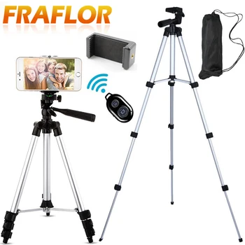 

Lightweight Camera Tripod Phone Stand Holder Portable Desktop Mobile Phone Tripode For iPhone Canon Sony Nikon Video Camera Para