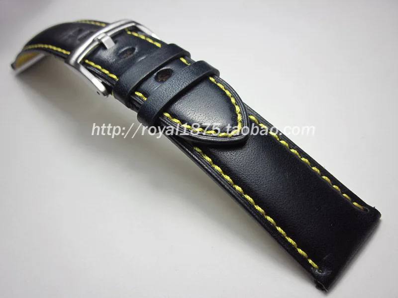 

Handmade Leisure High Quality Watch Band Straps Leather Watch Band Watch Accessories Wist Bracelet Stainless Steel Buckle 23mm