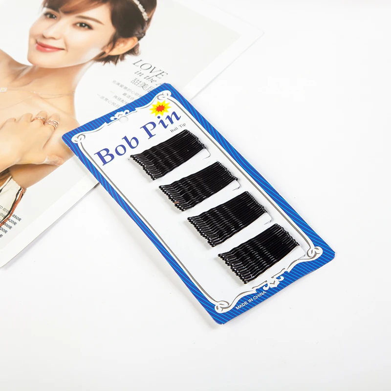 Рисунок 2 - Черная плоская заколка для волос