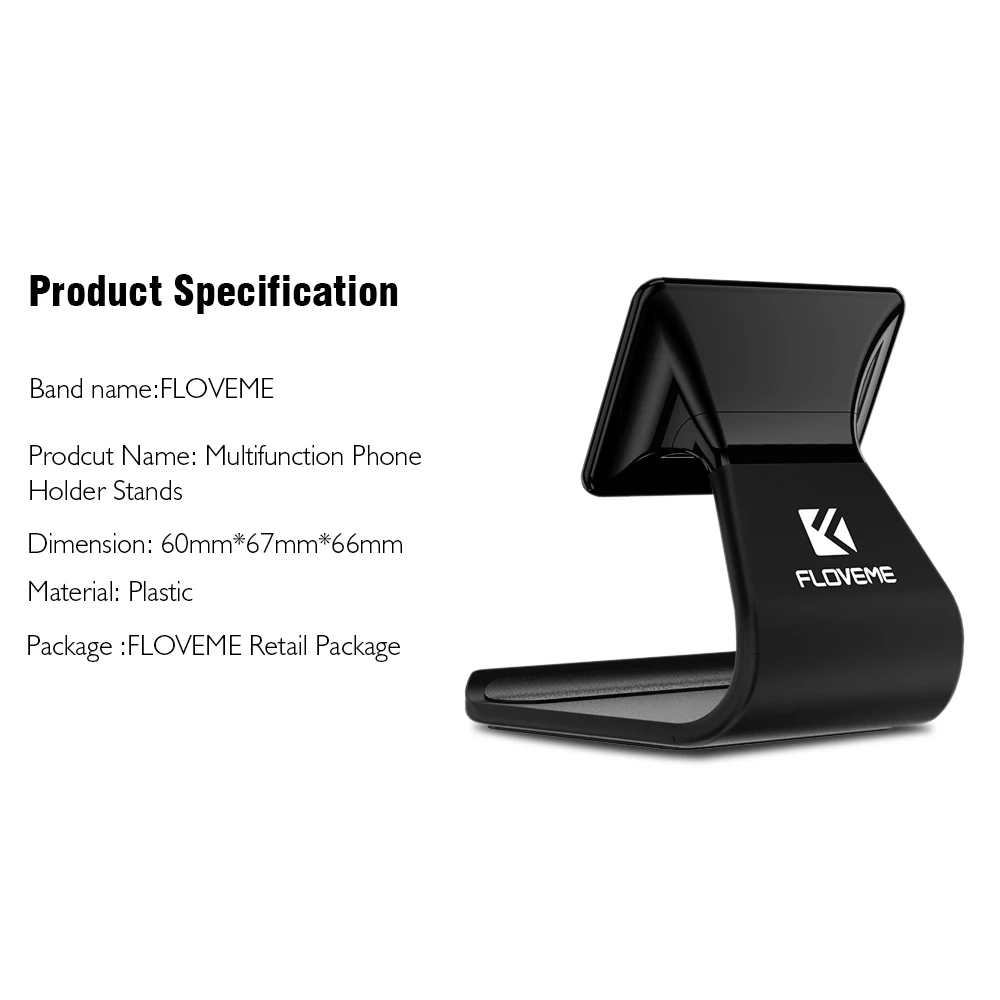 FLOVEME Desktop Telefon Halter Für iPhone X 8 7 6 6s Plus 5S Nano Adsorption Ständer Halter Für hua