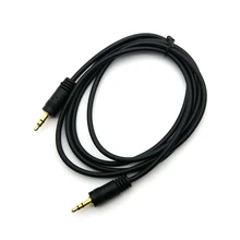 Aux кабель от 3,5 мм до 3,5 мм разъем аудио кабель резьба отбракованный Мужской к Мужской стерео вспомогательный шнур для телефона автомобильный динамик