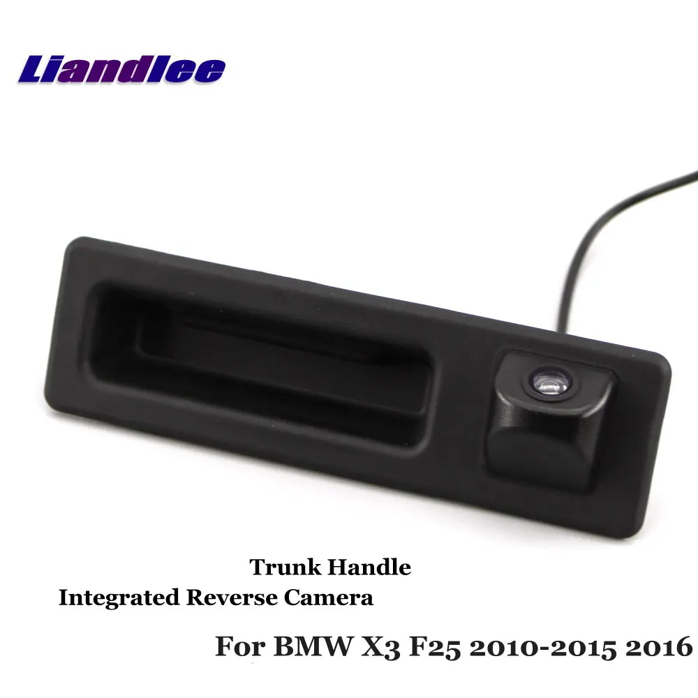 

For BMW X3 F25 2010-2015 2016 Car Reverse Parking Camera Backup Rear View Camera / Trunk Handle Integrated Nigh Vision