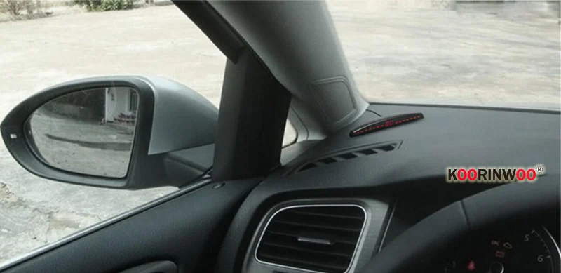 Koorinwoo автомобиля монитор с плоским электромагнитный датчик парковки с 4/6/8 Сенсор Обратный парковочный радар детектор зуммера парктроник