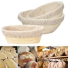 Round /Oval Natural Rattan Fermentation Basket Bread Banneton Dough Wicker Rattan Mass Proofing Proving Baskets Rattan DIY Tool ► Photo 2/6