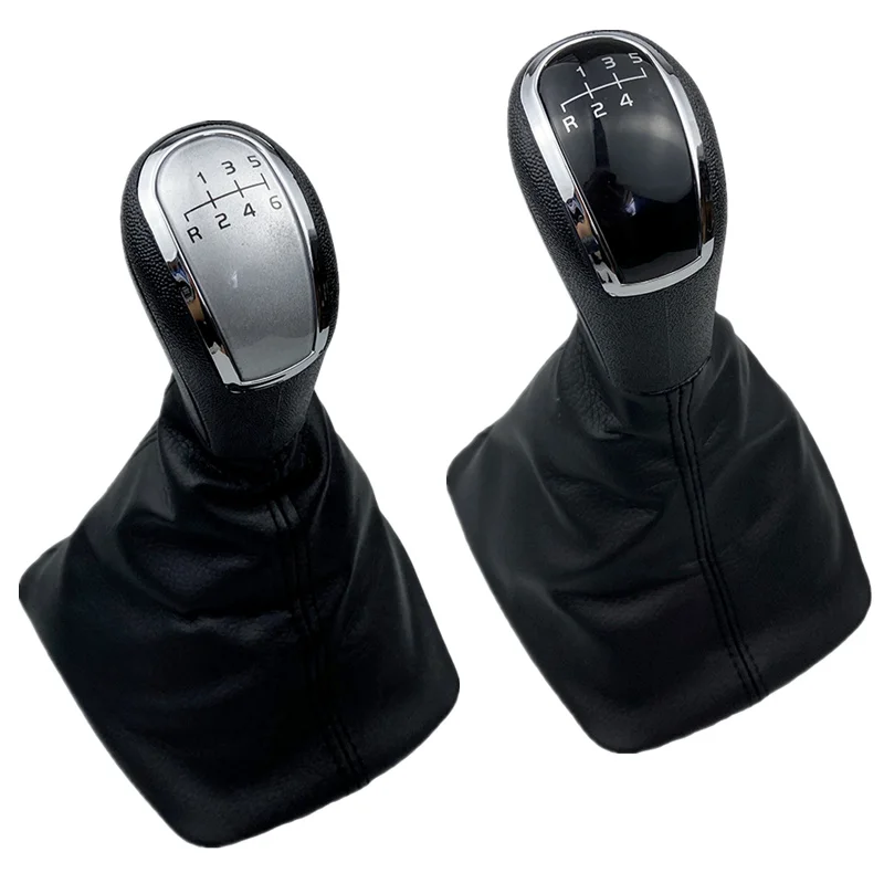 Car Gear Shift Knob Lever Pen Handle Gaiter Boot Cover Case For Skoda Octavia A5 A6 2004 2005 2006 2007 2008 2009 2010 2011 2012 |