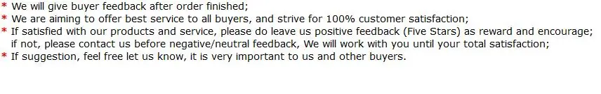 Feedback