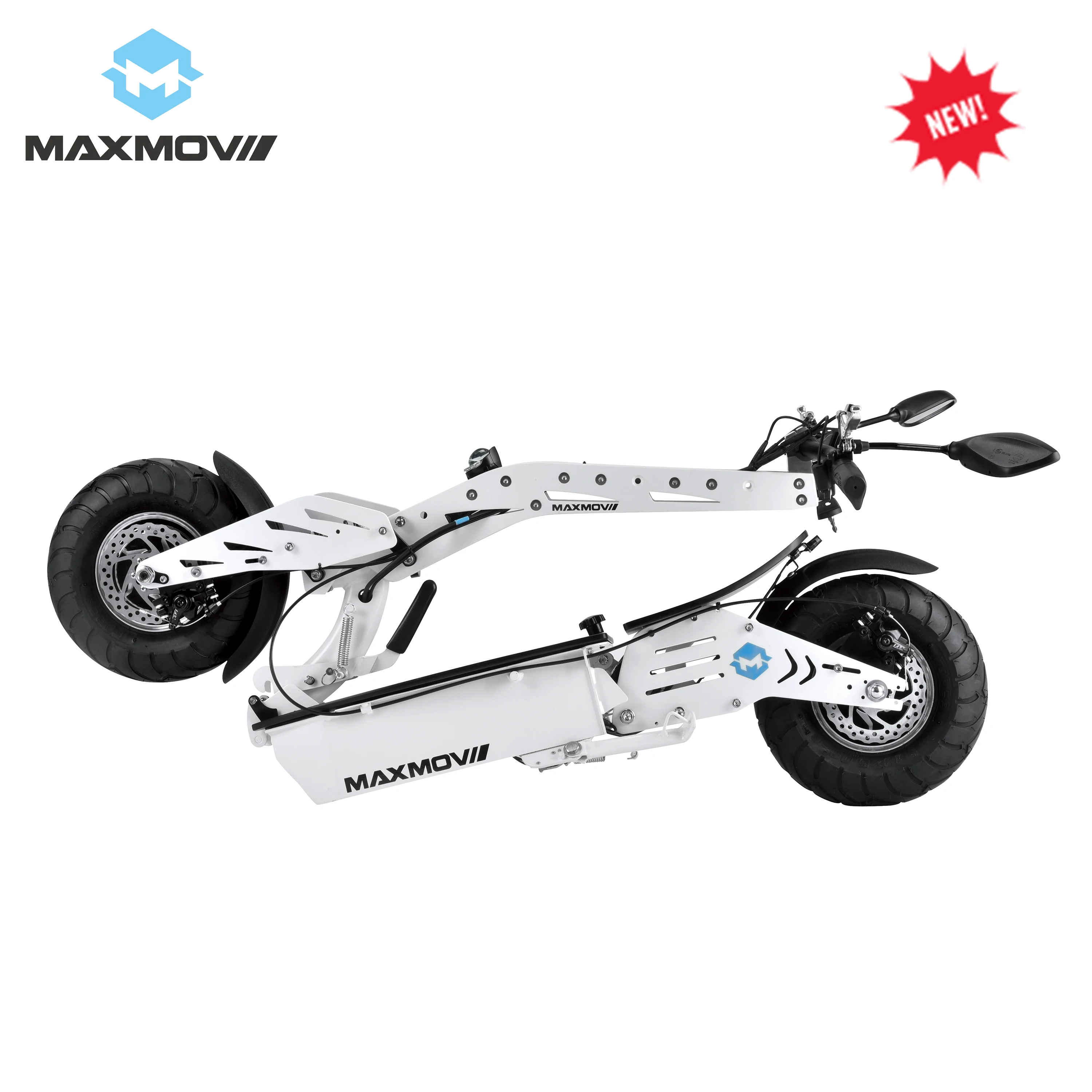  E-mark 1000w Hub Motor Two Wheel Chopper Foldable Electric Scooter Germany with removeable seat
