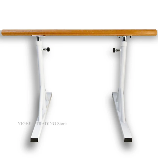 119cm Length Floor Fixed Dance Bar With 65-110cm Height Adjustable, Steel  Frame Stable Home Ballet Barre - Horizontal Bars - AliExpress