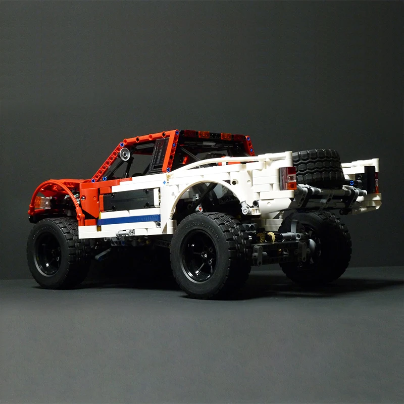 MOC 3662 Technic Baja трофейный грузовик 2134 шт SUV электрические игрушки строительные блоки, детский подарок на день рождения