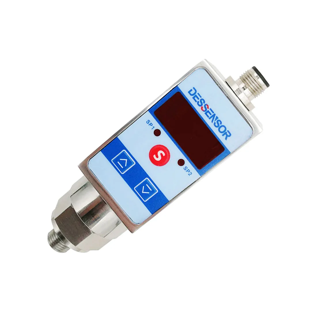 Цифровой выключатель давления FANDE G1/4 &quot4-20mA NPN PNP выход 4-контактный штепсельный