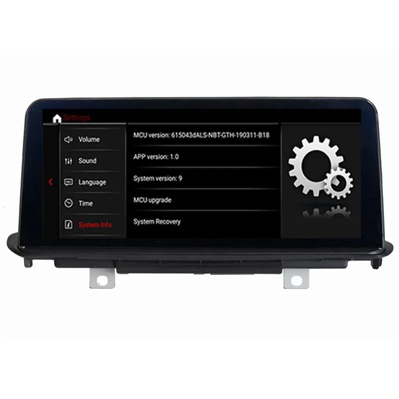 ID7 Android 9 0 для BMW X5 F15 (2014 2017) оригинальная система NBT автомобильный dvd плеер gps аудио