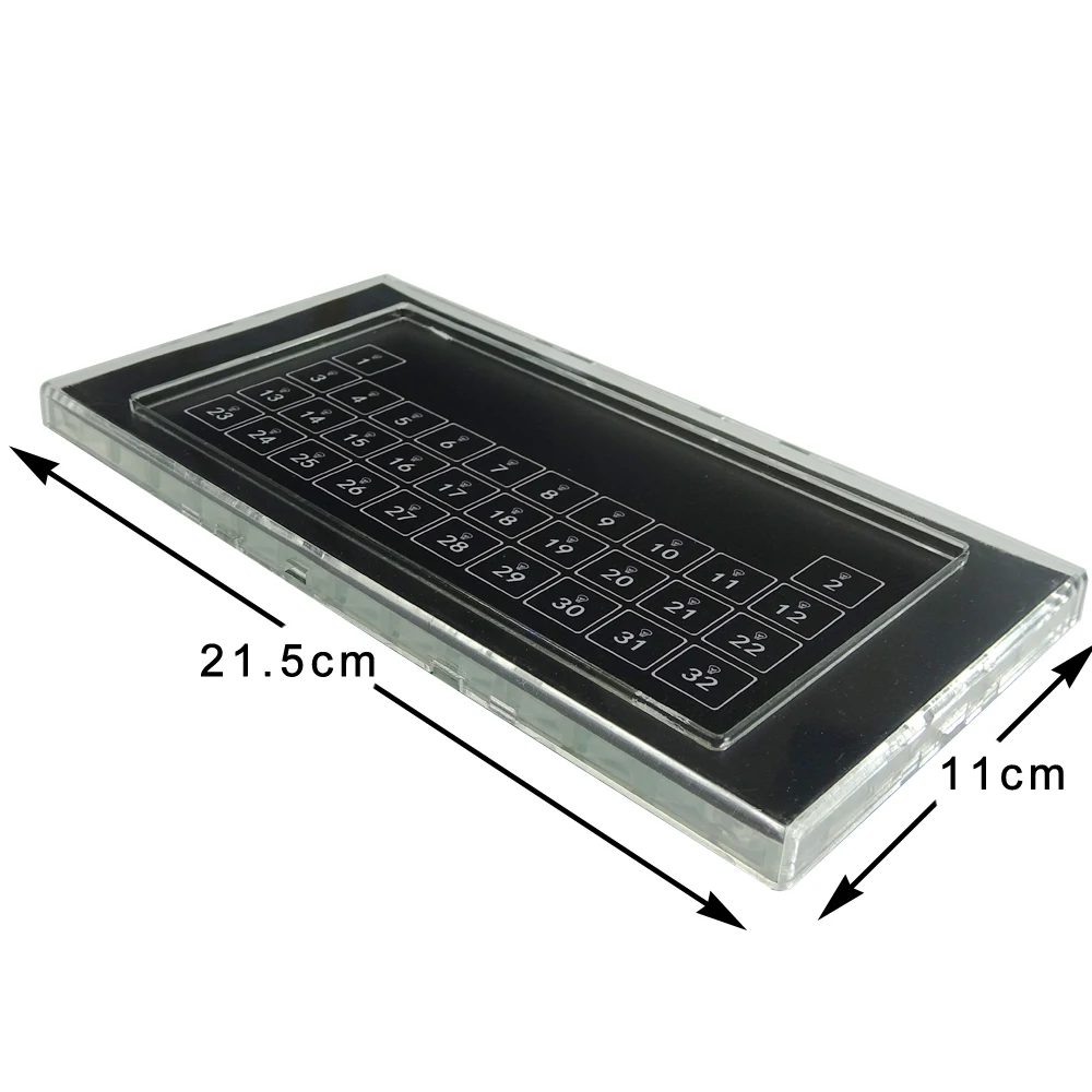 32 button keyboard wall reset switch module dry contactor for kc868 smart home control system automation