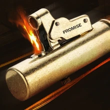 XGQ BNC016 керосин старый стиль Второй мировой войны латунь зажигалка