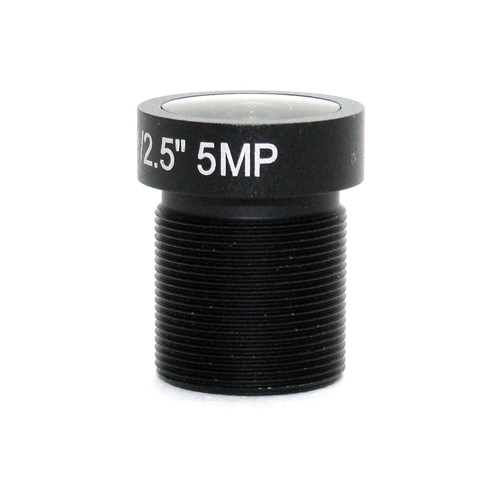 Высокое качество 2,8 мм IR 650 1/2. " 5 Мп объектив 160 градусов широкоугольная ИК-плата M12 для HD 3MP 5MP объектив ip-камера